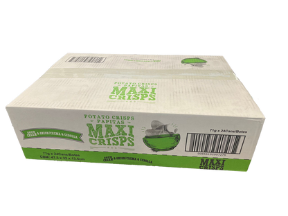 71g x 24 SOUR CREAM AND ONION MAXI CRISPS